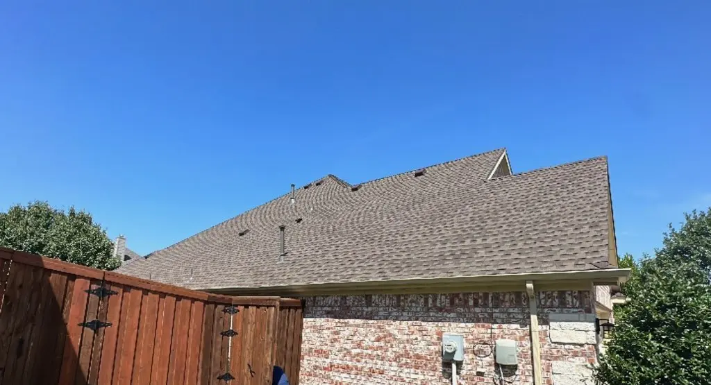 Completed roof replacement project in Mauldin